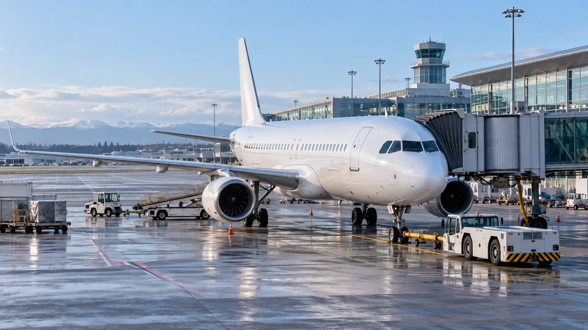 Airport ground handling and aviation logistics operations