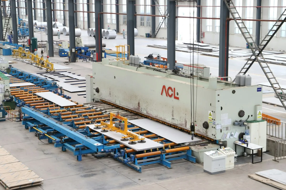 Industrial manufacturing production line and machinery
